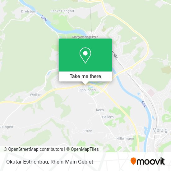 Карта Okatar Estrichbau