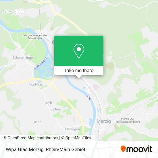 Карта Wipa Glas Merzig