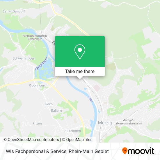 Карта Wis Fachpersonal & Service