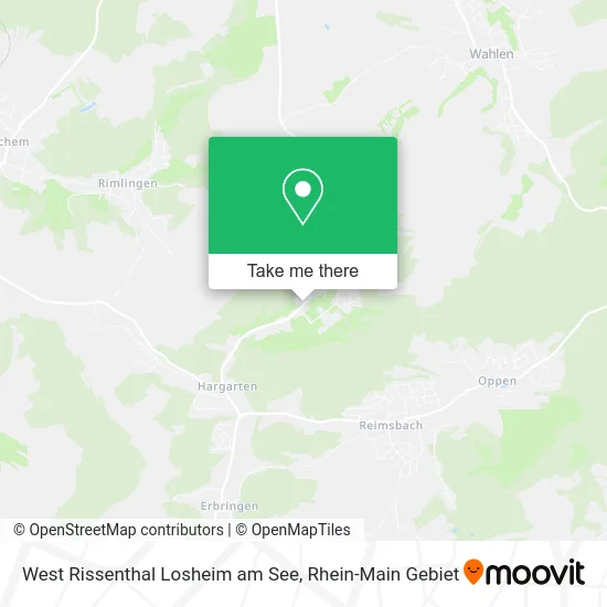 Карта West Rissenthal Losheim am See