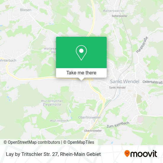 Карта Lay by Tritschler Str. 27