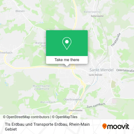 Карта Tls Erdbau und Transporte Erdbau