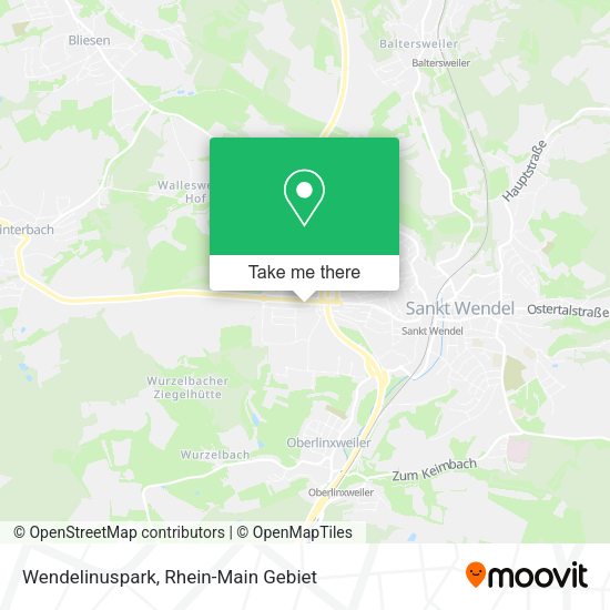Карта Wendelinuspark