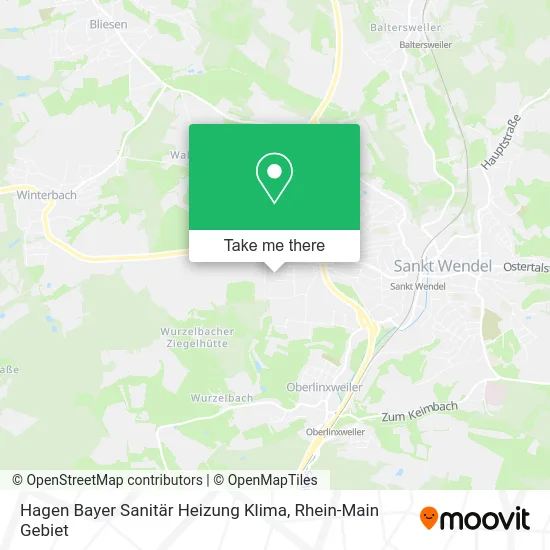 Карта Hagen Bayer Sanitär Heizung Klima
