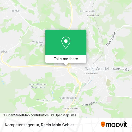 Карта Kompetenzagentur