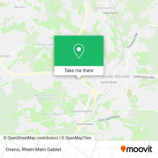 Карта Oveno