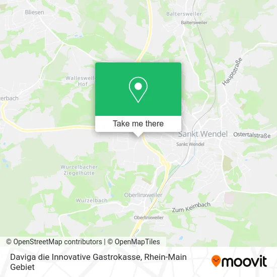 Карта Daviga die Innovative Gastrokasse