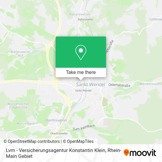 Lvm - Versicherungsagentur Konstantin Klein map