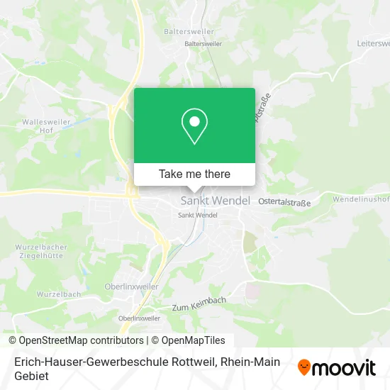 Карта Erich-Hauser-Gewerbeschule Rottweil