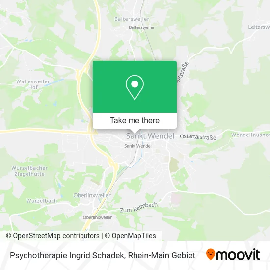 Карта Psychotherapie Ingrid Schadek