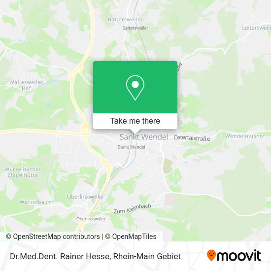 Карта Dr.Med.Dent. Rainer Hesse