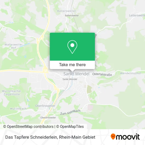 Карта Das Tapfere Schneiderlein