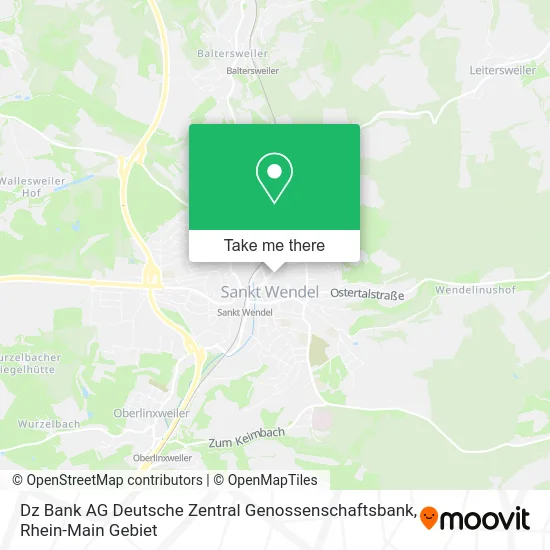 Карта Dz Bank AG Deutsche Zentral Genossenschaftsbank