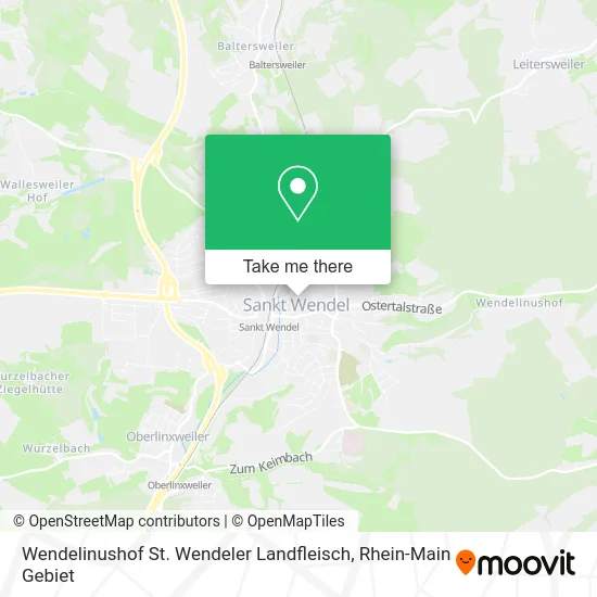 Карта Wendelinushof St. Wendeler Landfleisch
