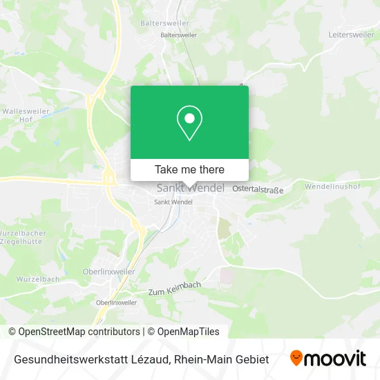 Карта Gesundheitswerkstatt Lézaud
