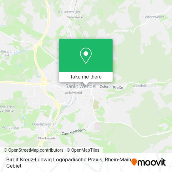 Карта Birgit Kreuz-Ludwig Logopädische Praxis