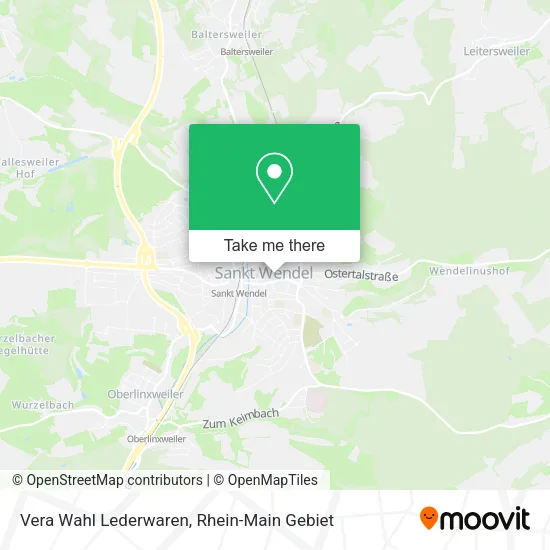 Карта Vera Wahl Lederwaren