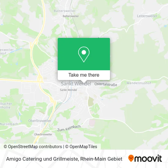 Карта Amigo Catering und Grillmeiste