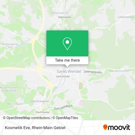 Карта Kosmetik Eve