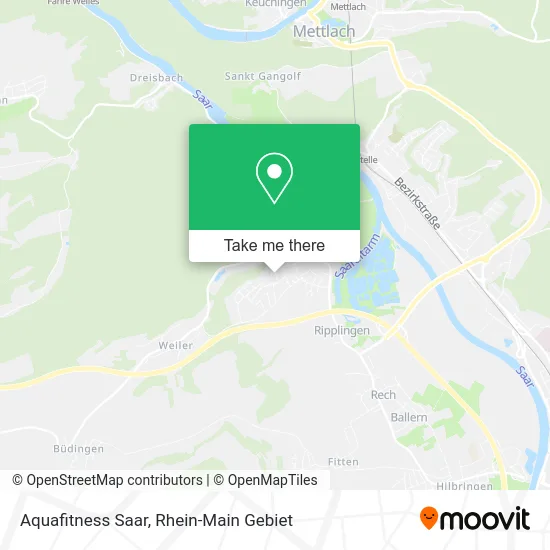 Карта Aquafitness Saar