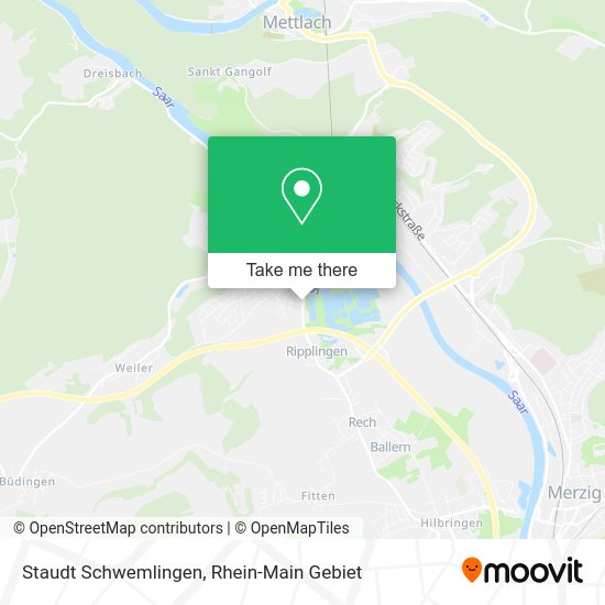 Карта Staudt Schwemlingen