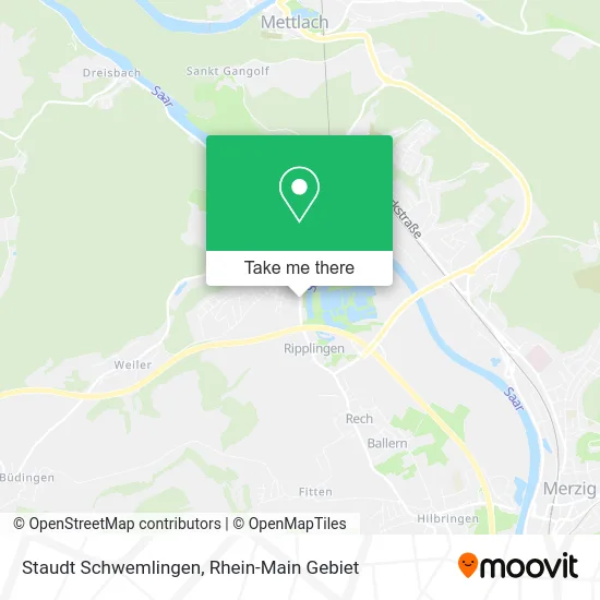 Карта Staudt Schwemlingen