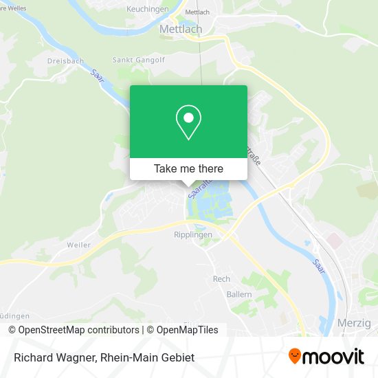 Карта Richard Wagner