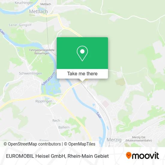 Карта EUROMOBIL Heisel GmbH
