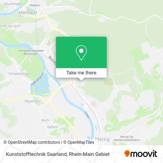Карта Kunststofftechnik Saarland