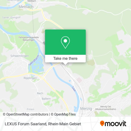 Карта LEXUS Forum Saarland