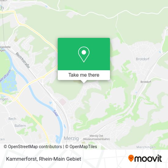 Карта Kammerforst
