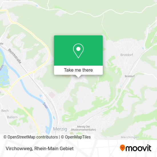 Карта Virchowweg