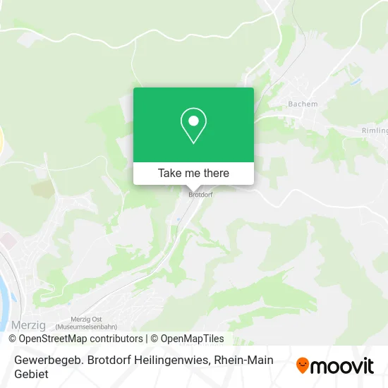 Карта Gewerbegeb. Brotdorf Heilingenwies