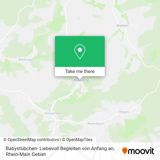 Карта Babystübchen- Liebevoll Begleiten von Anfang an