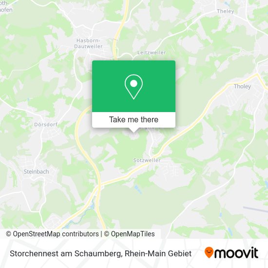Карта Storchennest am Schaumberg
