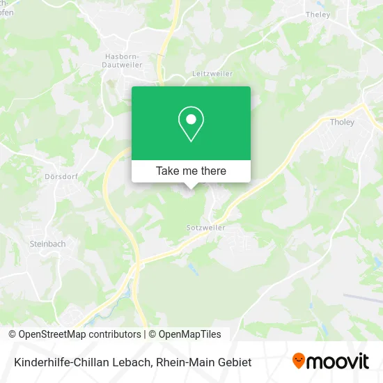 Kinderhilfe-Chillan Lebach map