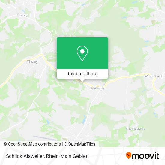 Карта Schlick Alsweiler