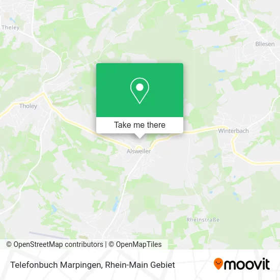Карта Telefonbuch Marpingen