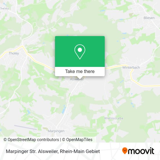 Карта Marpinger Str. Alsweiler