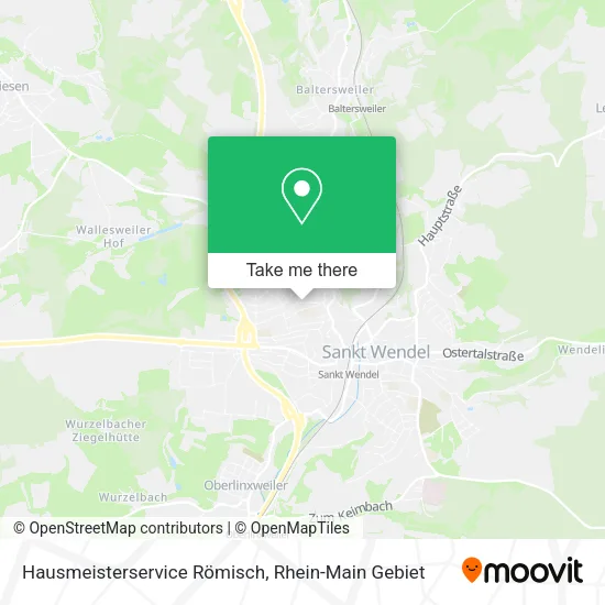 Карта Hausmeisterservice Römisch