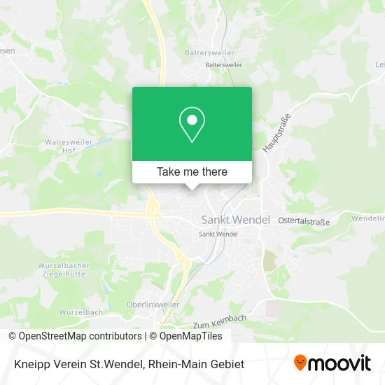 Карта Kneipp Verein St.Wendel
