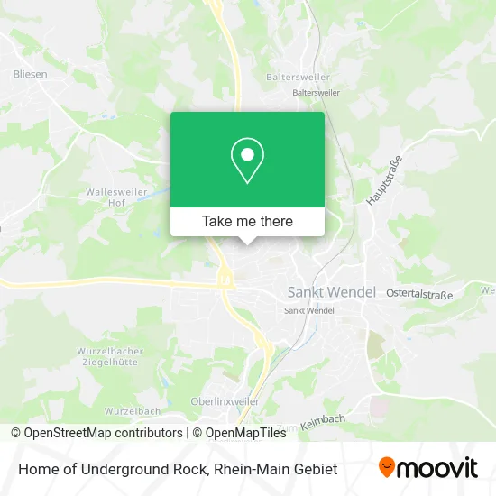 Карта Home of Underground Rock
