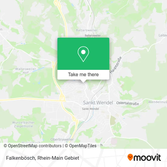 Карта Falkenbösch