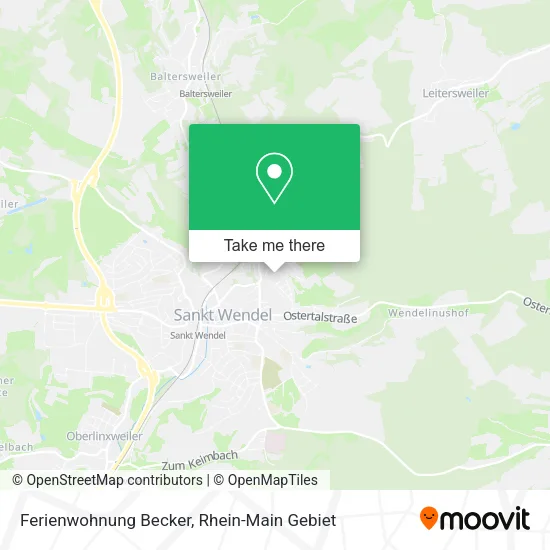 Ferienwohnung Becker map