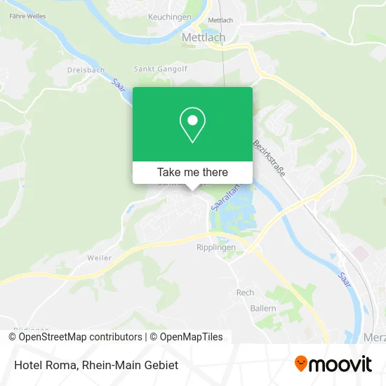 Карта Hotel Roma