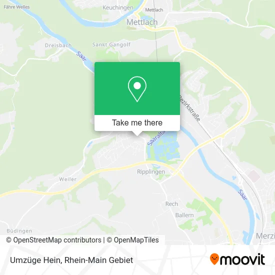 Карта Umzüge Hein