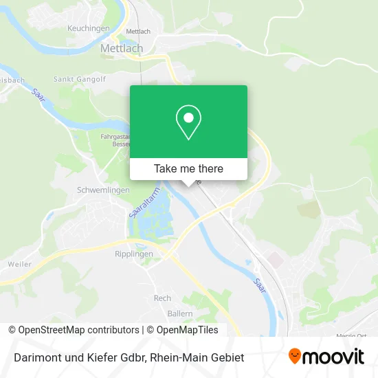 Карта Darimont und Kiefer Gdbr