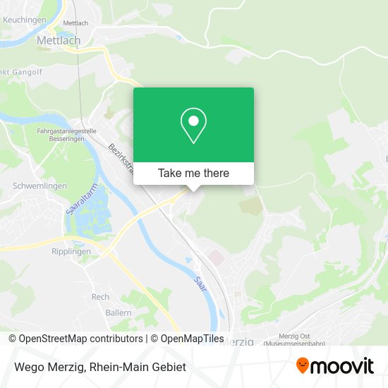 Карта Wego Merzig