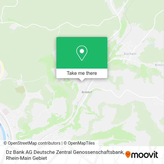 Карта Dz Bank AG Deutsche Zentral Genossenschaftsbank
