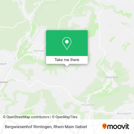 Карта Bergwiesenhof Rimlingen